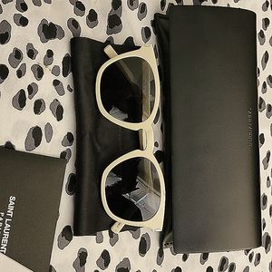 YSL Snakeskin sunglasses